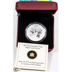 FINE SILVER MAPLE LEAF FOREVER