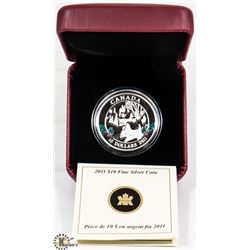 WINTER TOWN SILVER COIN RCM