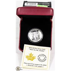 WAIT FOR ME,DADDY SILVER COIN RCM