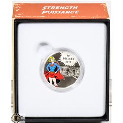 DC COMICS SILVER COIN STRENGTH RCM