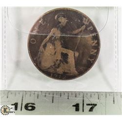 1912 ENGLISH LARGE PENNY.