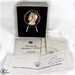 JIMMY CARTER LARGE SOLID BRONZE