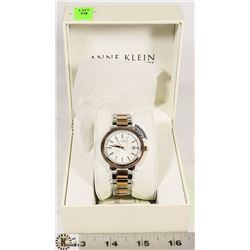 NEW ANNE KLEIN NEW YORK SWAROVSKI CRYSTALS WATCH