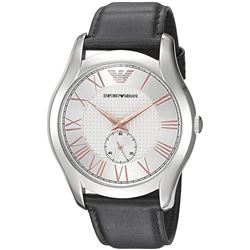 NEW EMPORIO ARMANI WATCH W/ CHRONOGRAPH DIAL