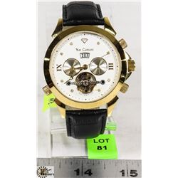 NEW DESIGNER YVES CAMANI GOLD TONE DIAL