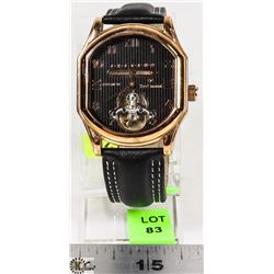 NEW DESIGNER YVES CAMANI ROSE GOLD TONE AUTOMATIC