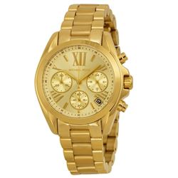 BRAND NEW MICHAEL KORS GOLD DIAL BRADSHAW WATCH