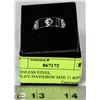 Image 1 : STAINLESS STEEL HARLEY-DAVIDSON SIZE 11 RING WITH
