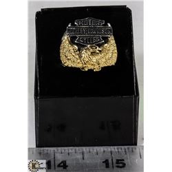 STAINLESS STEEL HARLEY-DAVIDSON MOTORCYCLES RING