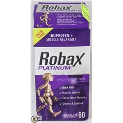 ROBAX PLATIUNUM 60 CAPS IBUPROFEN EXP 2022