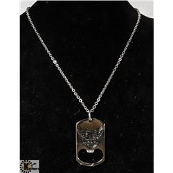 HARLEY DAVIDSON PENDANT AND NECKLACE