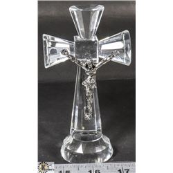 CRYSTAL CRUXFIX APPROX 5 1/2" ROUND BASE