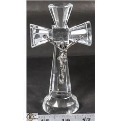 CRYSTAL CRUXFIX APPROX 5 1/2" ROUND BASE