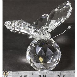 MEDIUM SIZE CRYSTAL BUTTERFLY