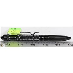ALL METAL TACTICAL PEN FOR SELF DEFENSE BLACK