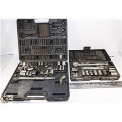 2 SOCKET SET (MAY MISS A FEW PIECES)