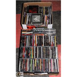 2 BOXES OF OVER 200 CD'S MOSTLY METAL