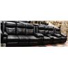 Image 1 : NEW SALEM BLACK LEATHER-AIR RECLINING 86"