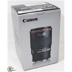 CANON EF 100MM MACRO LENS, 1:2.8 L IS USM  WITH