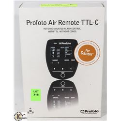 PROFOTO AIR REMOTE TTL-C, HOTSHOE MOUNTED FLASH