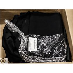 LOT OF 60"X120" BLACK SIGNATURE SERIES DRAPE