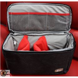 NEW EIRMAI BLACK AND GREY CARRY CAMERA BAG WITH