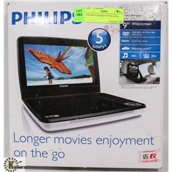 PHILIPS 9" SCREEN DVD PLAYER.