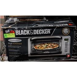 BLACK AND DECKER DIGITAL OVEN.