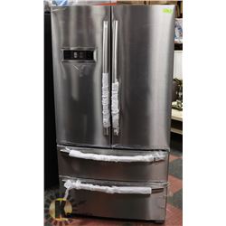 GE FRENCH DOOR FRIDGE WITH DOUBLE BOTTOM DRAWER