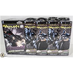 HEREOCLIX BATMAN VEHICLES SUPER BOOSTER & 8