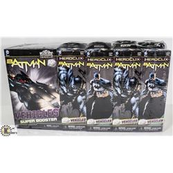 HEREOCLIX BATMAN VEHICLES SUPER BOOSTER & 8