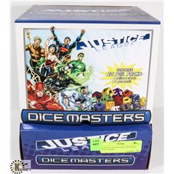 JUSTICE LEAGUE DICE MASTERS FOIL PACKS.
