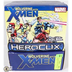 WOLVERINE & X-MEN HEROCLIX FOIL PACKS.