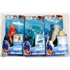 Image 1 : LOT OF 3 FINDING DORY TOYS.