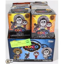 LOT OF DISNEY COCO MYSTERY MINI FIGURES.