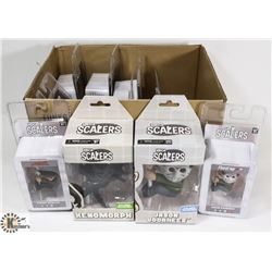 BOX OF NECA ASSORTED SCALERS.