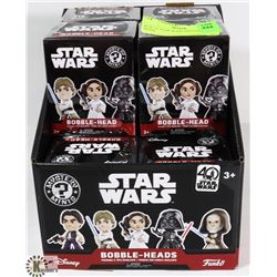 BOX OF STAR WARS MYSTERY MINIS.
