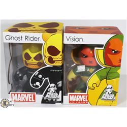 LOT OF 2 MARVEL MIGHTY MUGGS FIGURES.