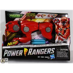 SABAN'S POWER RANGERS NERF CHEETAH BEAST BLASTER.
