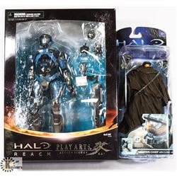 HALO REACH PLAY ARTS NO.6 KAT FIGURE WITH HALO