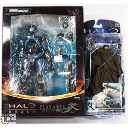 HALO REACH PLAY ARTS NO.6 KAT FIGURE WITH HALO