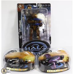 HALO BROWN SPARTAN WITH BRUTE CHOPPER + GHOST