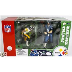 NFL STEELERS 2 PACK MCFARLANE FIGURES.