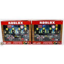 Lot Of 2 Roblox 18 Pc Punk Rockers Mix N Match - roblox toys punk rockers