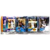 Image 1 : LOT OF 4 NBA MCFARLANE ASSORTED FIGURES.