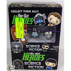 LOT OF 8 FUNKO PINT SIZE HEROES SCIENCE FICTION