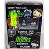 Image 1 : LOT OF 8 FUNKO PINT SIZE HEROES SCIENCE FICTION