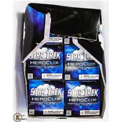 PARTIAL BOX OF STAR TREK HEROCLIX TACTICS3 BOOSTER