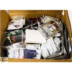 BOX OF ASSORTED COLLECTOR CARDS INCL MAGIC,