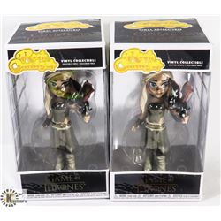 LOT OF 2 ROCK CANDY GAME OF THRONES VINYL FIGURES